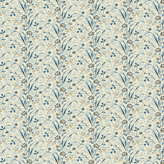 31” Of Fabric Andover Fabrics-Blue Moon 8288-W 